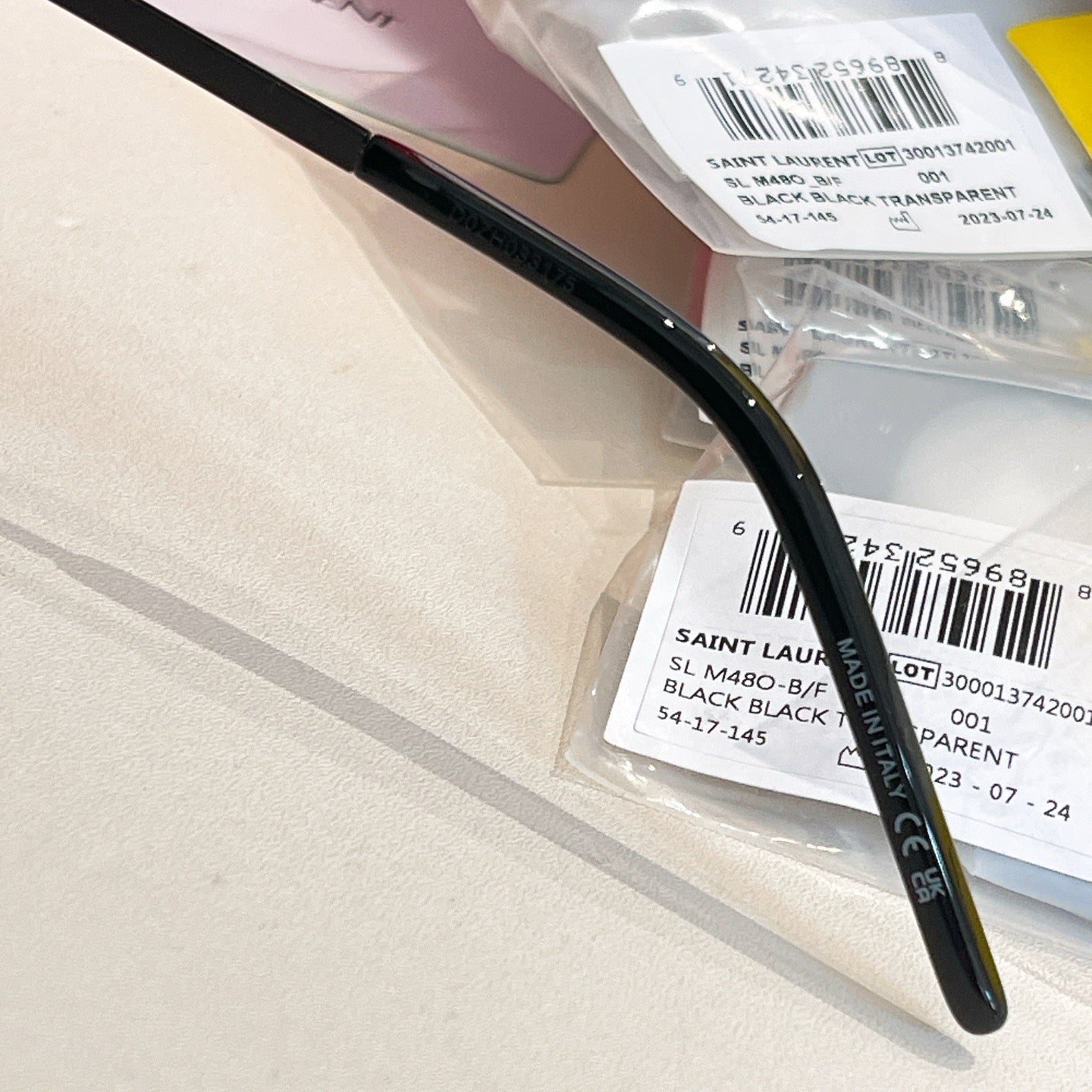 Inspired Saint Laurent SL M480-B/F – Elegant Square Optical Eyeglasses (1:1 Mirror Quality)