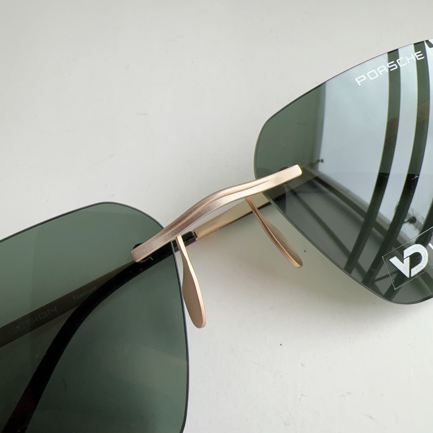 Inspired Porsche Design P’8923 – Rimless Titanium Sunglasses (1:1 Mirror Quality)