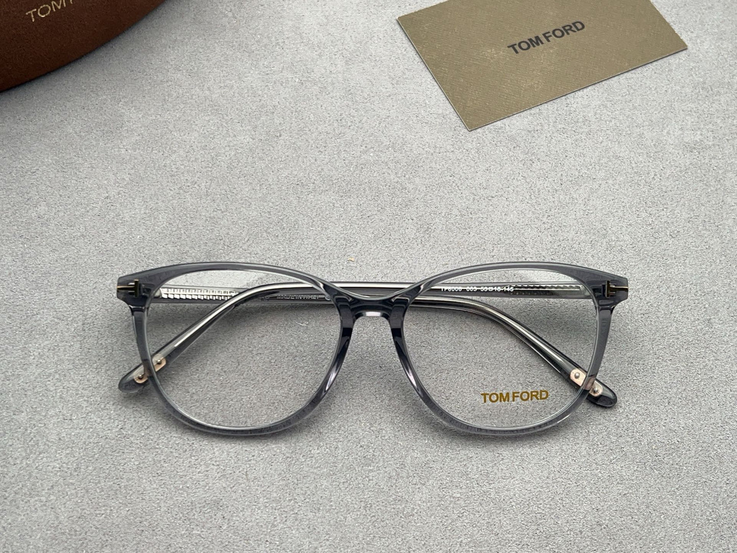 Tom Ford Inspired TF6006 Eyeglasses | Designer Style Optical Frames