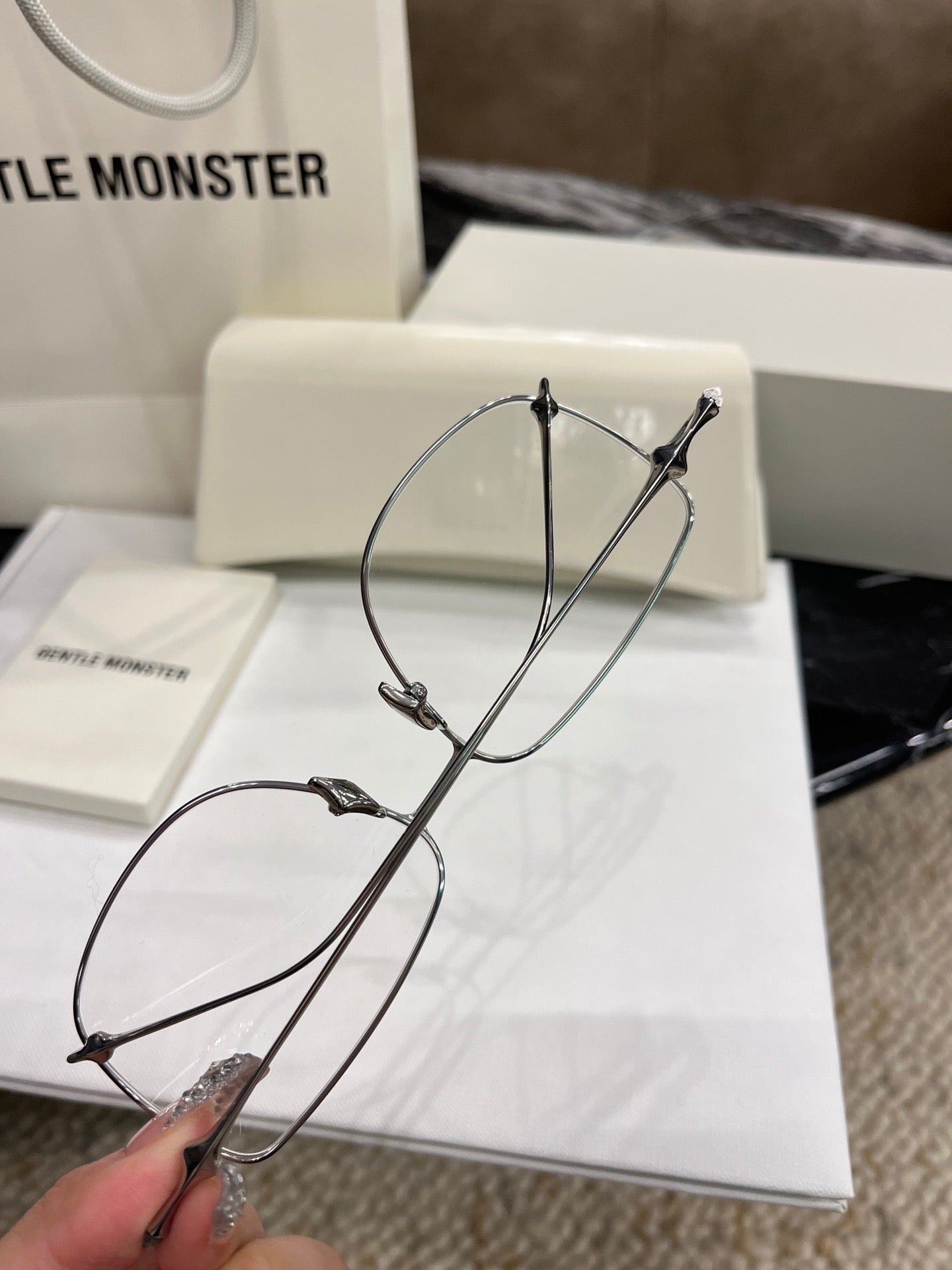 Gentle Monster ACADEMYA – Titanium Optical Eyeglasses (1:1 Mirror Quality)