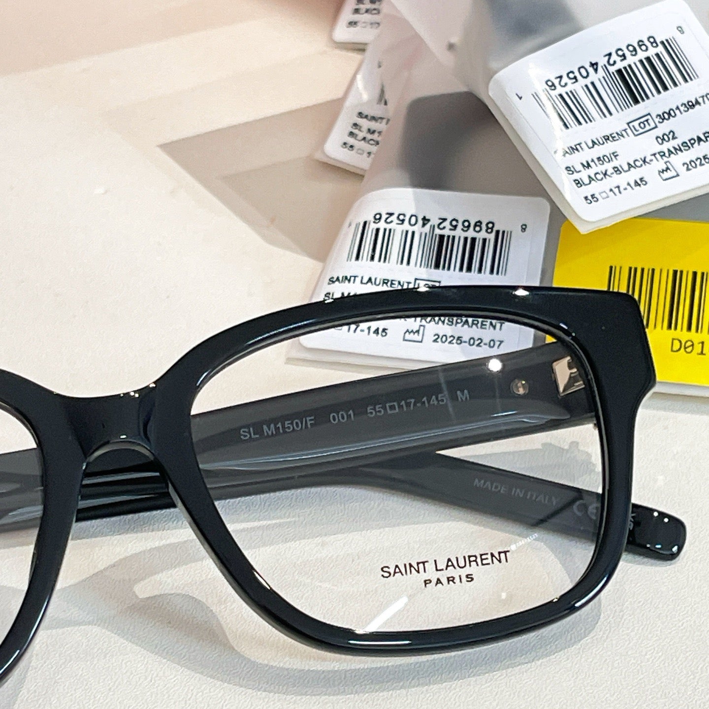Inspired Saint Laurent SL M150/F – Bold Square Optical Eyeglasses (1:1 Mirror Quality)