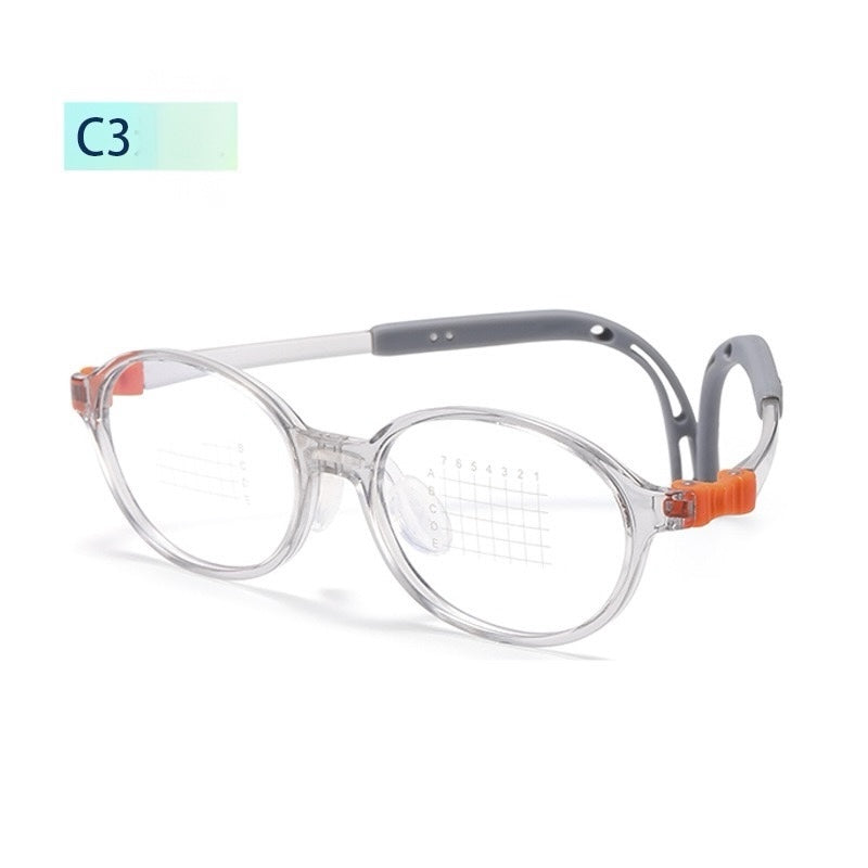 Children’s Flexible Myopia Control Glasses – Model T111
(Ages 7–12)