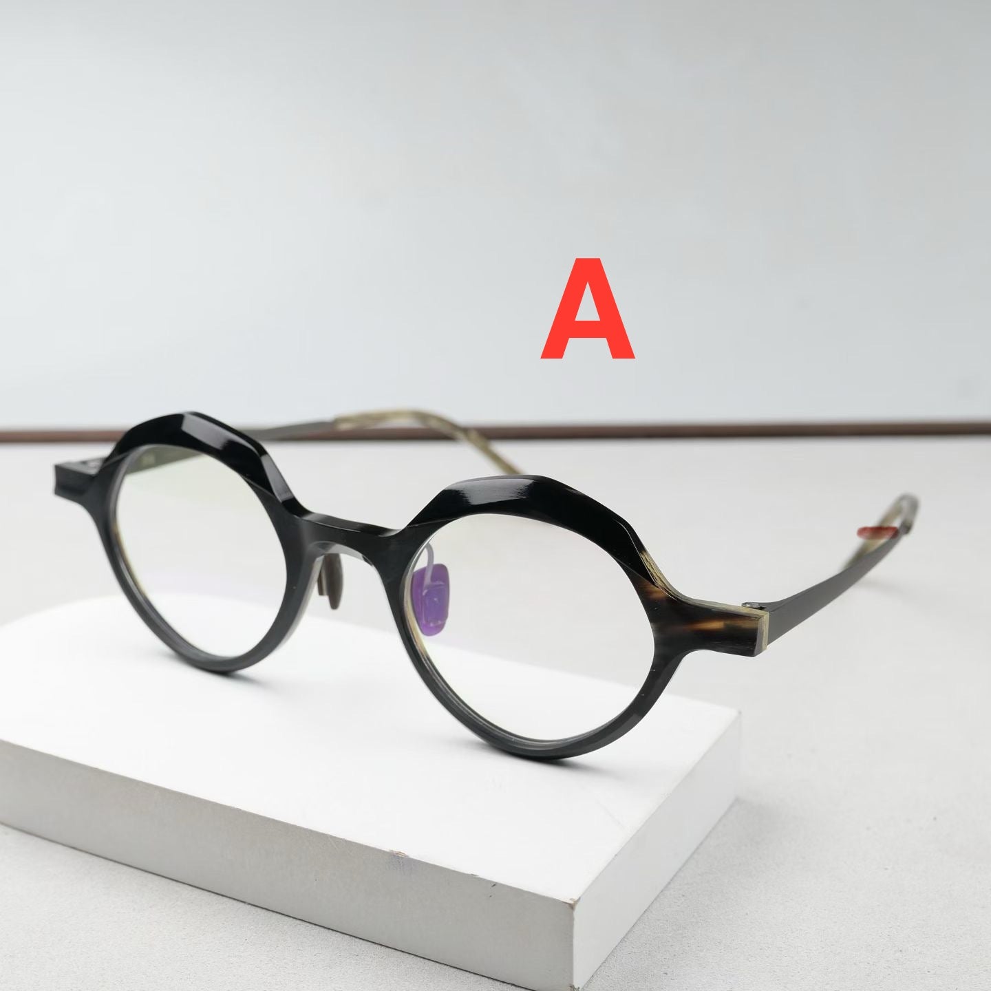Inspired Rigards RG1094 – Octagonal Round Titanium Eyeglasses (1:1 Mirror Quality)