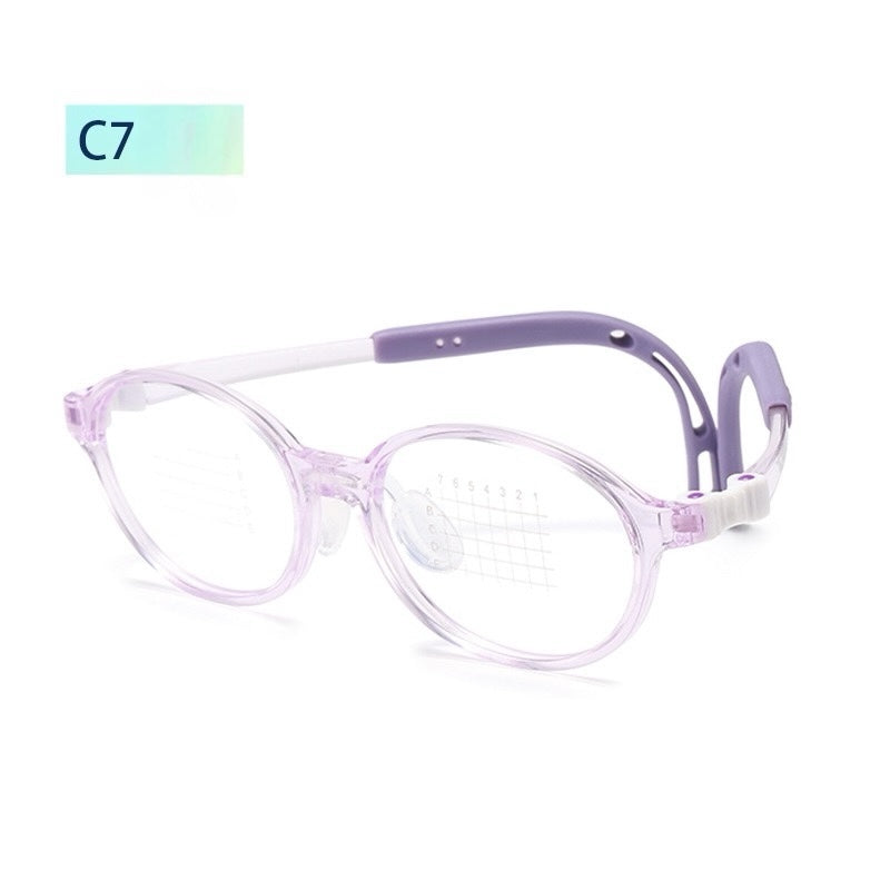 Children’s Flexible Myopia Control Glasses – Model T111
(Ages 7–12)