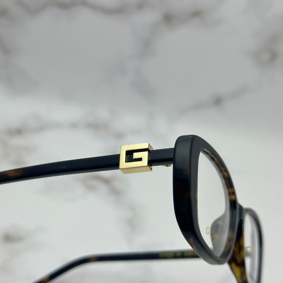 nspired Gucci GG1685OK – Rectangular Acetate Eyeglasses with Crystal Logo