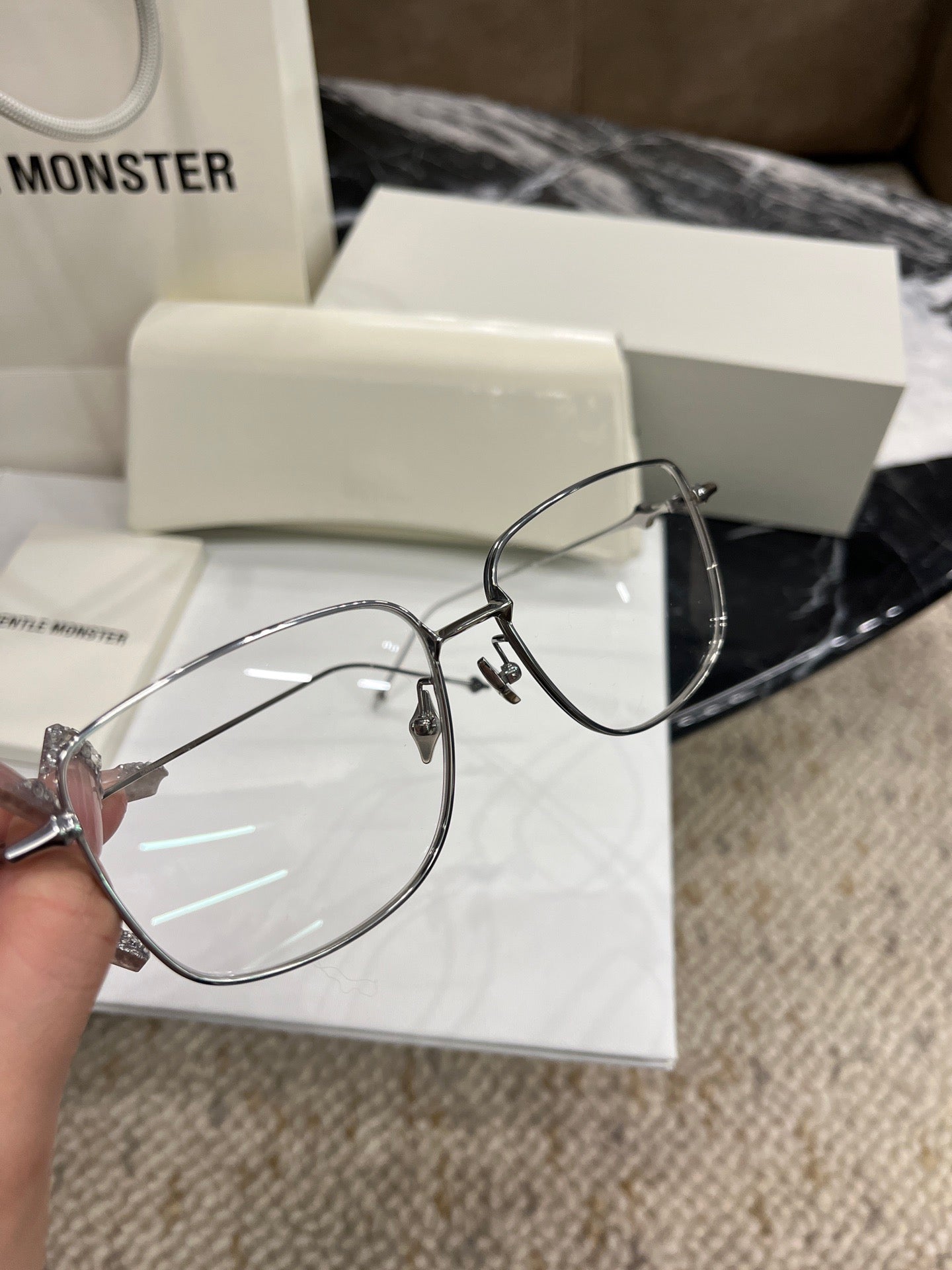Gentle Monster ACADEMYA – Titanium Optical Eyeglasses (1:1 Mirror Quality)