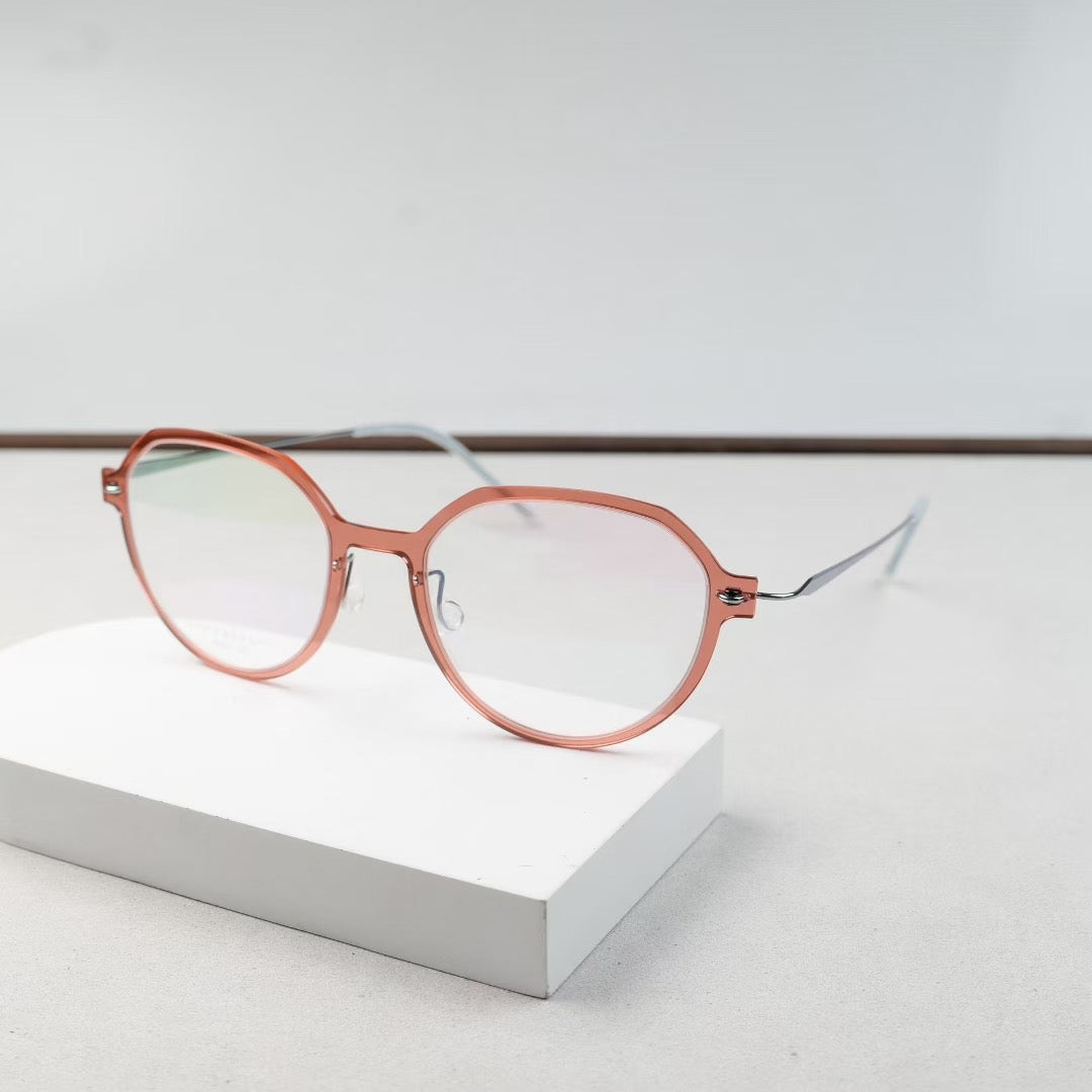 Inspired Lindberg 6582 – Ultralight Round Titanium Eyeglasses (1:1 Mirror Quality)