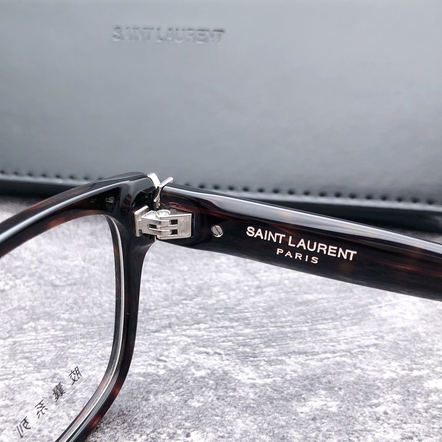 Inspired Saint Laurent SLM150/F – Bold Rectangular Eyeglasses (1:1 Mirror Quality)