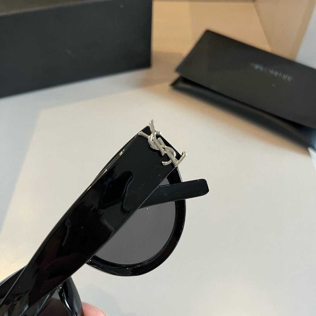 Inspired Saint Laurent SL M94 – Cat-Eye Logo Sunglasses (1:1 Mirror Quality)