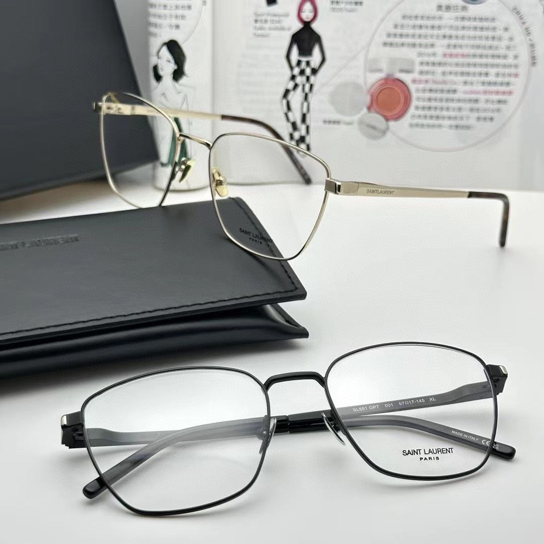 Inspired Saint Laurent SL551 OPT – Metal Optical Eyeglasses (1:1 Mirror Quality)