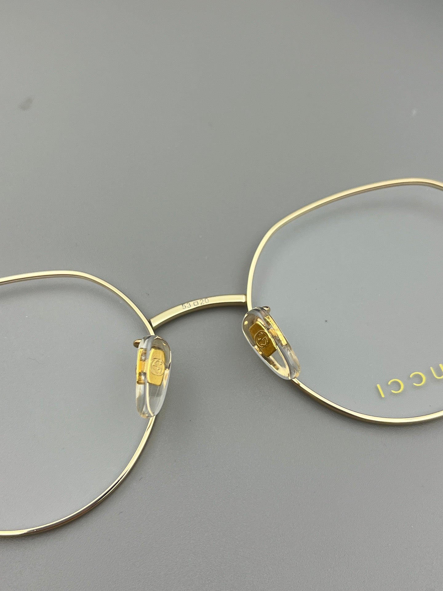 GG1349O Inspired Round Metal Optical Glasses – Lightweight Irregular Frame