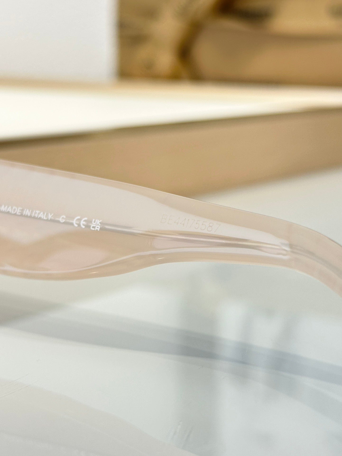 Inspired Burberry B4390 – Transparent Pink Cat-Eye Sunglasses (1:1 Mirror Quality)
