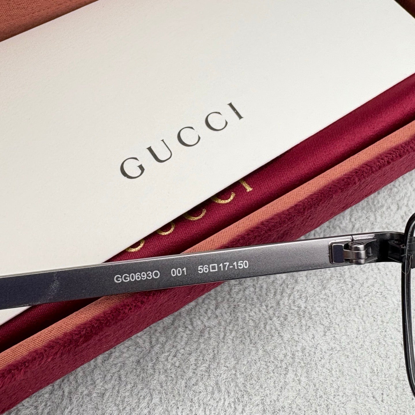 GG0693O -Gucci Inspired Optical Glasses – Men’s Business Metal Frame