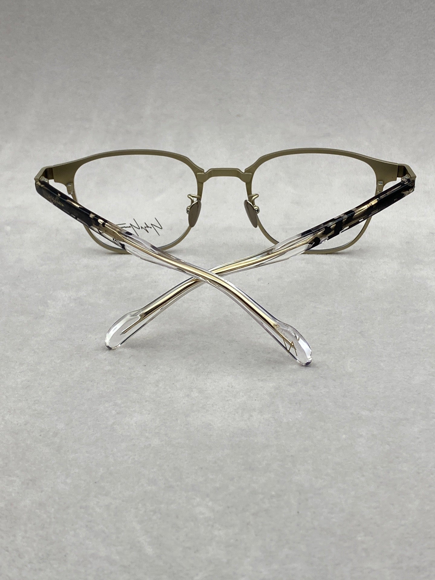 19-0073 Titanium Eyeglasses -Inspired Yohji Yamamoto