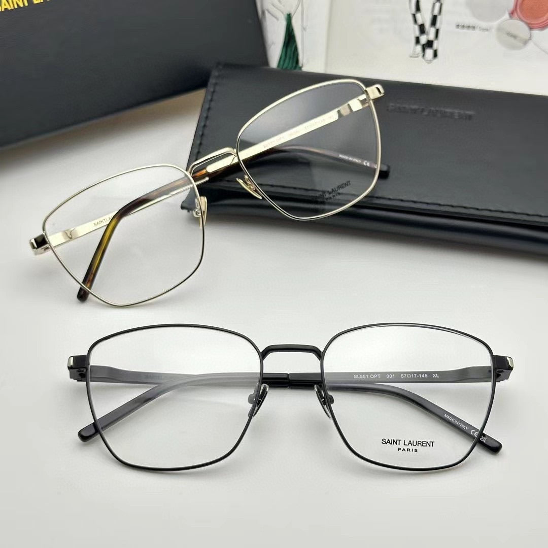 Inspired Saint Laurent SL551 OPT – Metal Optical Eyeglasses (1:1 Mirror Quality)