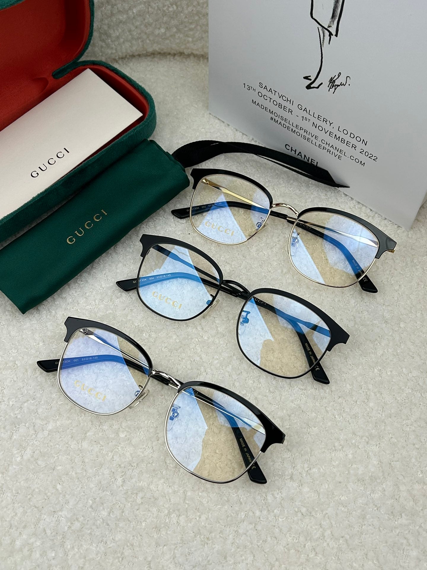 Gucci GG0413OK Square Optical Eyeglasses (Inspired, 1:1 Mirror Quality)