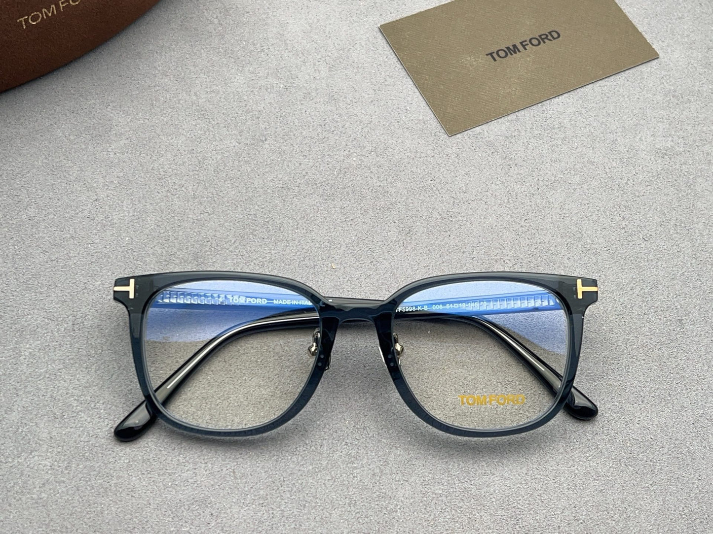 Tom Ford Inspired TF5998-K-B Eyeglasses | Designer Style Optical Frames