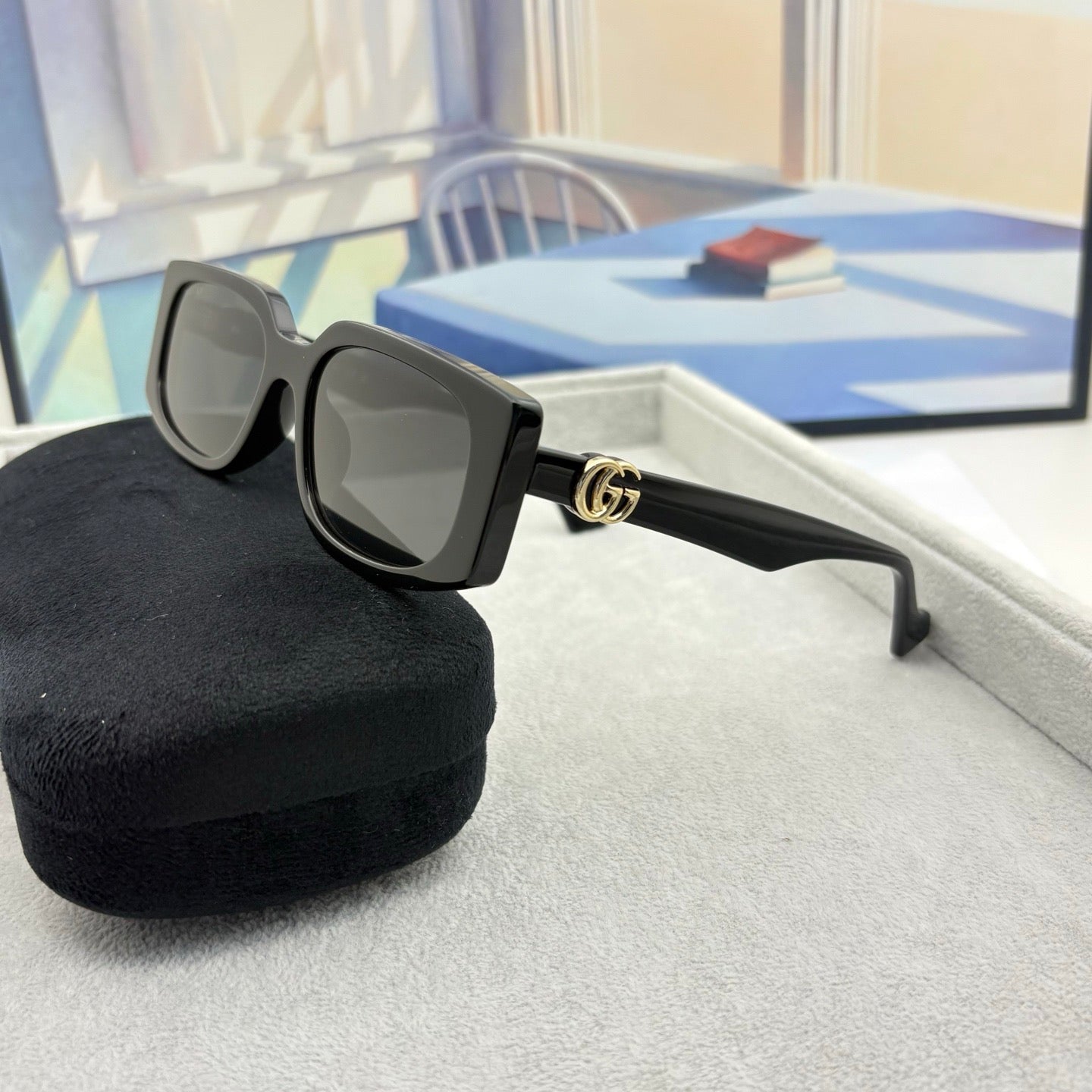 Gucci GG1534S Oversized Rectangular Sunglasses (Inspired, 1:1 Mirror Quality)