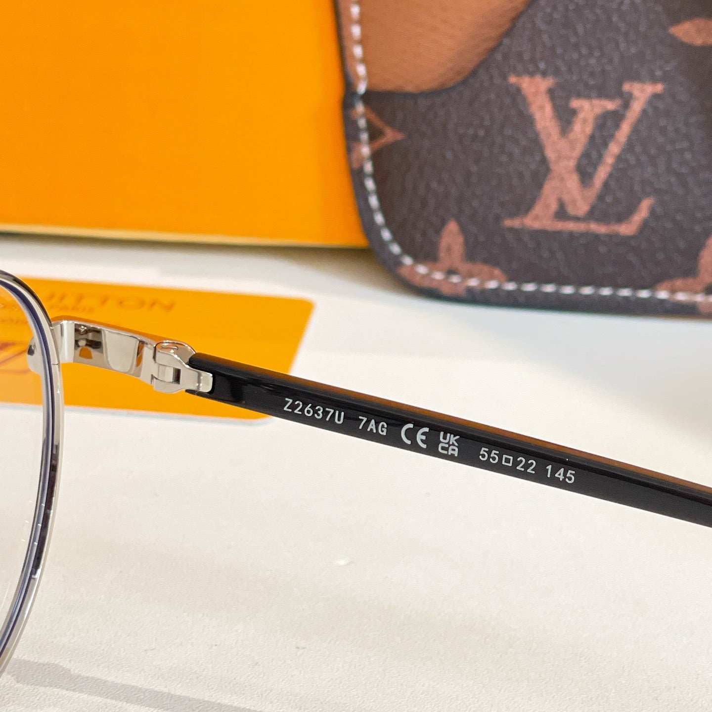 Louis Vuitton Z2637U – Round Metal Optical Eyeglasses (Inspired, 1:1 Mirror Quality)