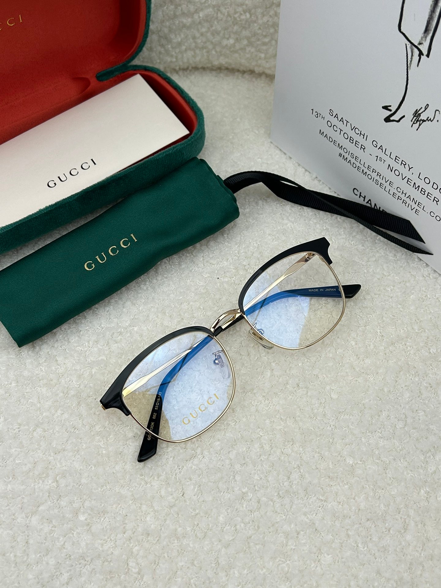 Gucci GG0413OK Square Optical Eyeglasses (Inspired, 1:1 Mirror Quality)