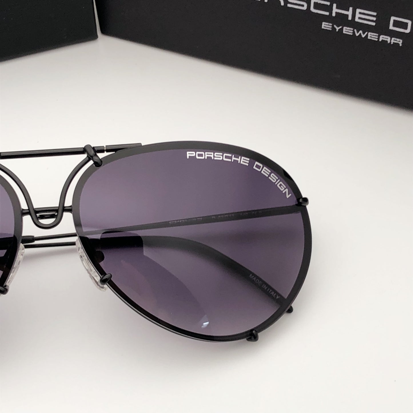 Inspired Porsche Design P’8433 – Interchangeable Lens Aviator Sunglasses (1:1 Mirror Quality)