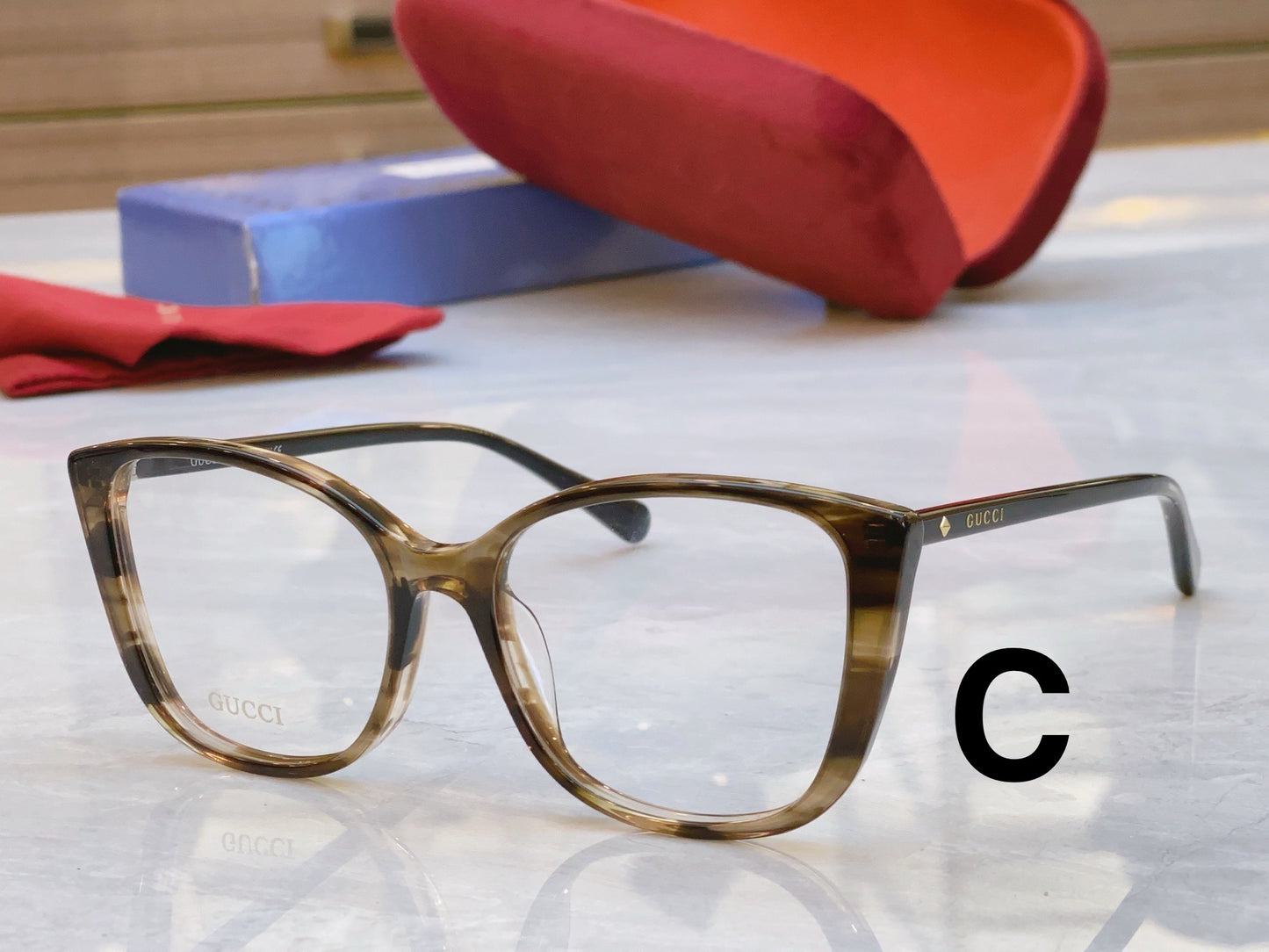 Gucci Classic Cat-Eye Optical Eyeglasses (Inspired, 1:1 Mirror Quality)