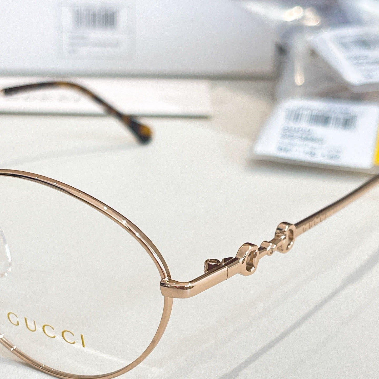 GG1699O Gucci Inspired Optical Glasses – Round Metal Frame