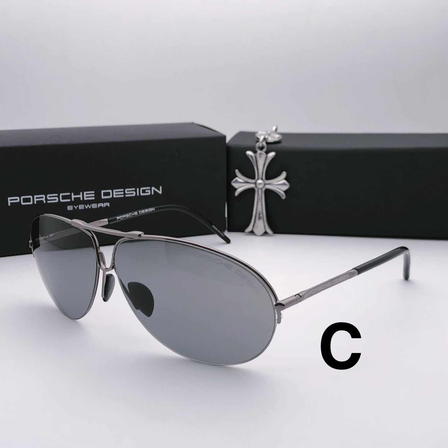Inspired Porsche Design P’8442 – Gradient Aviator Sunglasses (1:1 Mirror Quality)