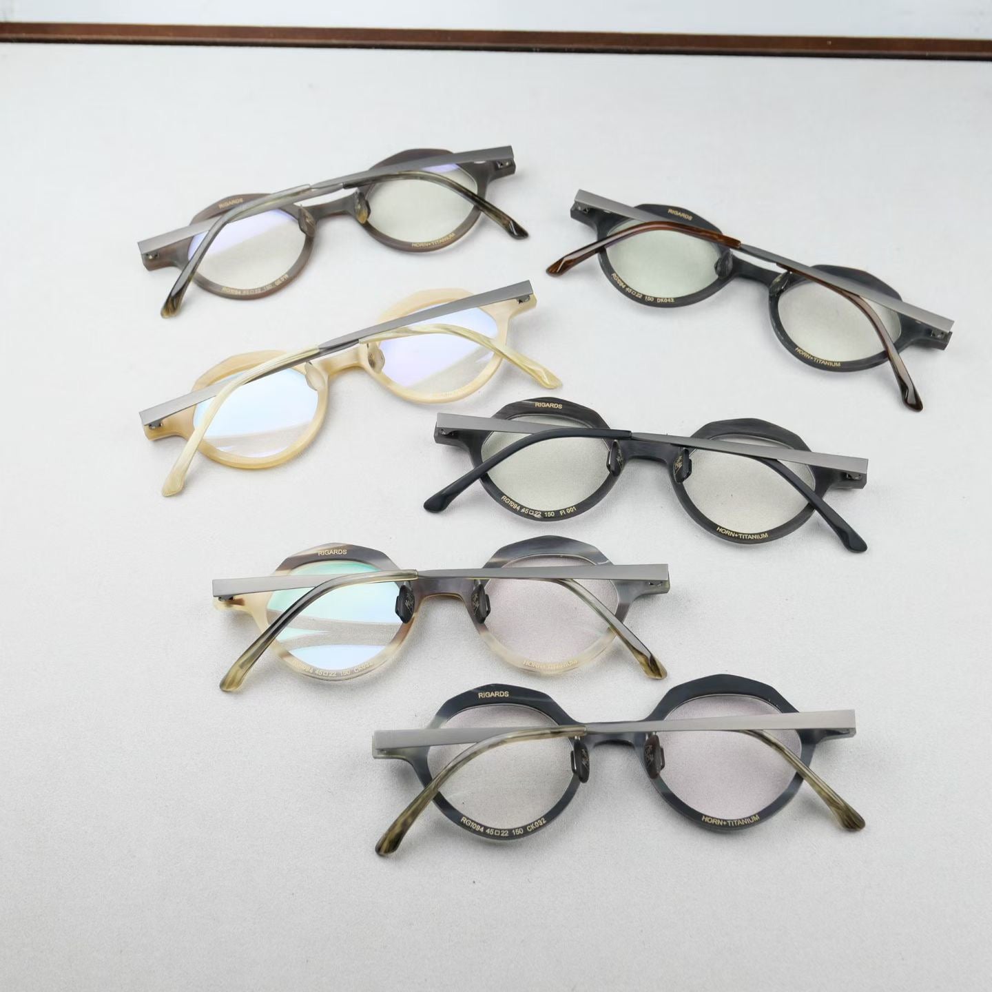 Inspired Rigards RG1094 – Octagonal Round Titanium Eyeglasses (1:1 Mirror Quality)