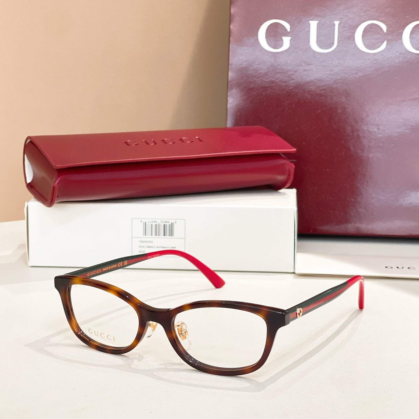 GG1903OJ -Gucci Inspired Optical Glasses – Cat-Eye Acetate Frame