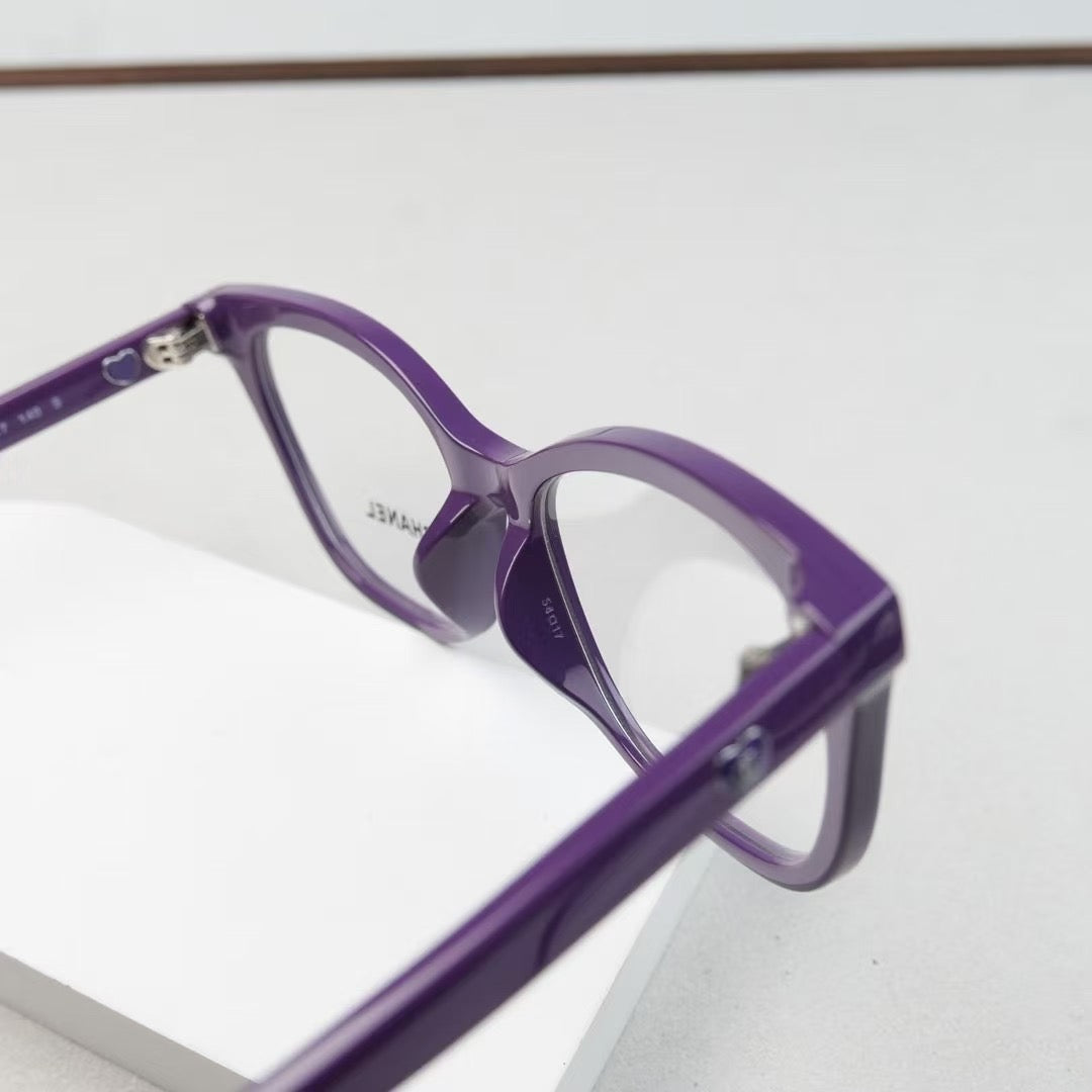 Inspired Chanel 3463 – Oversized Cat-Eye Eyeglasses (1:1 mirror quality)