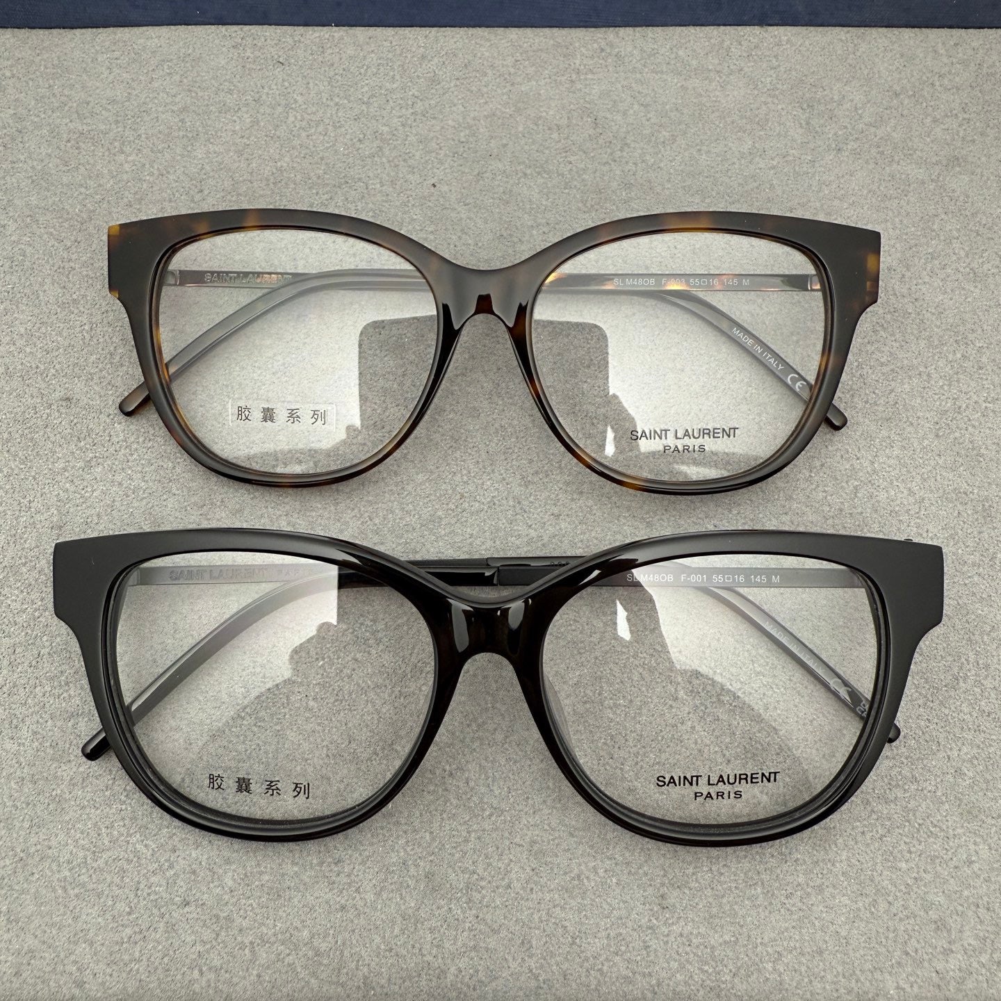 Inspired Saint Laurent SLM480B – Unisex Acetate Eyeglasses (1:1 Mirror Quality)