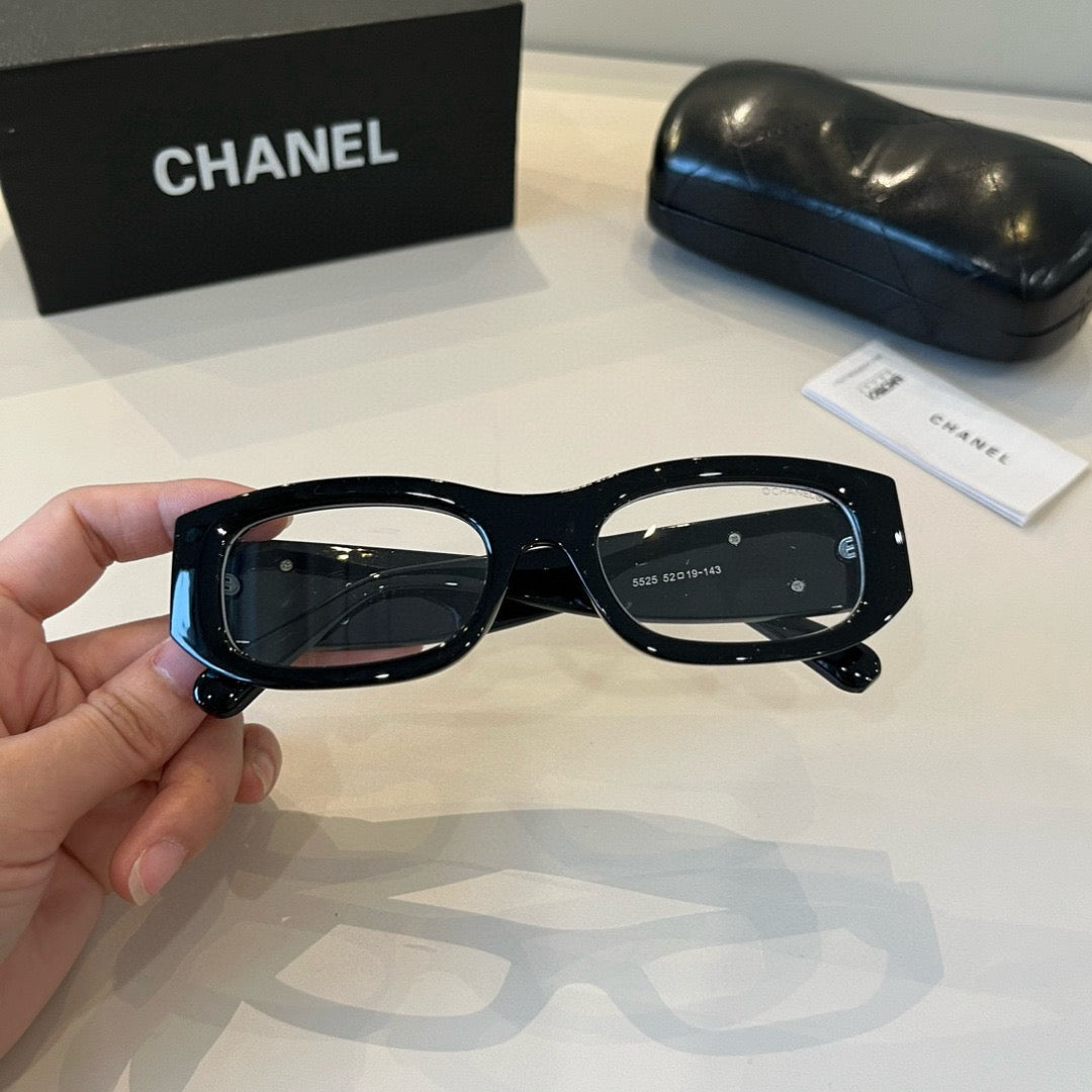 Inspired Chanel 5525 – Bold Rectangle Acetate Sunglasses (1:1 Mirror Quality)