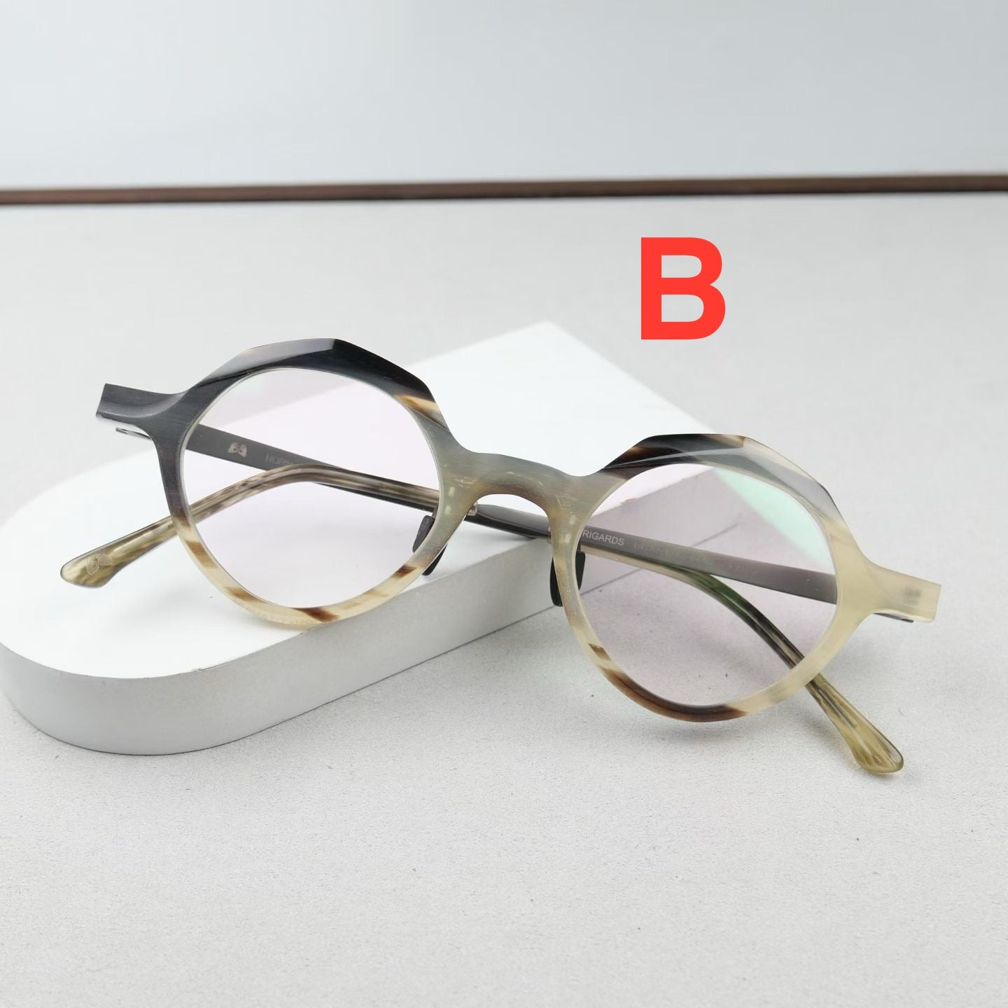 Inspired Rigards RG1094 – Octagonal Round Titanium Eyeglasses (1:1 Mirror Quality)