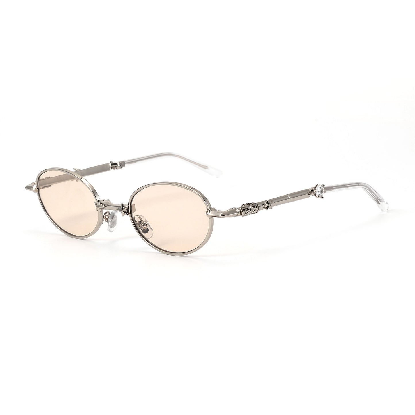 Gentle Monster Pico 02(BR) – Oval Orange Lens Optical Glasses (1:1 Mirror Quality