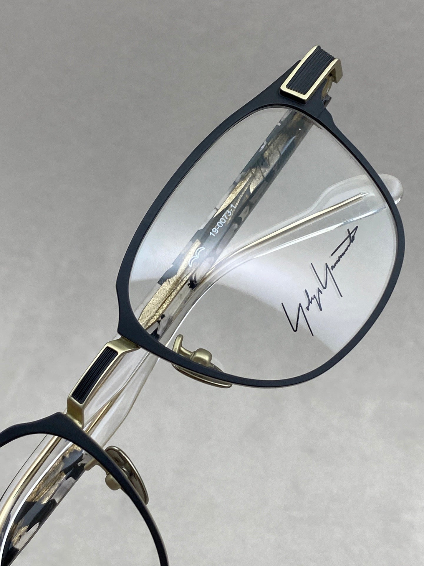 19-0073 Titanium Eyeglasses -Inspired Yohji Yamamoto