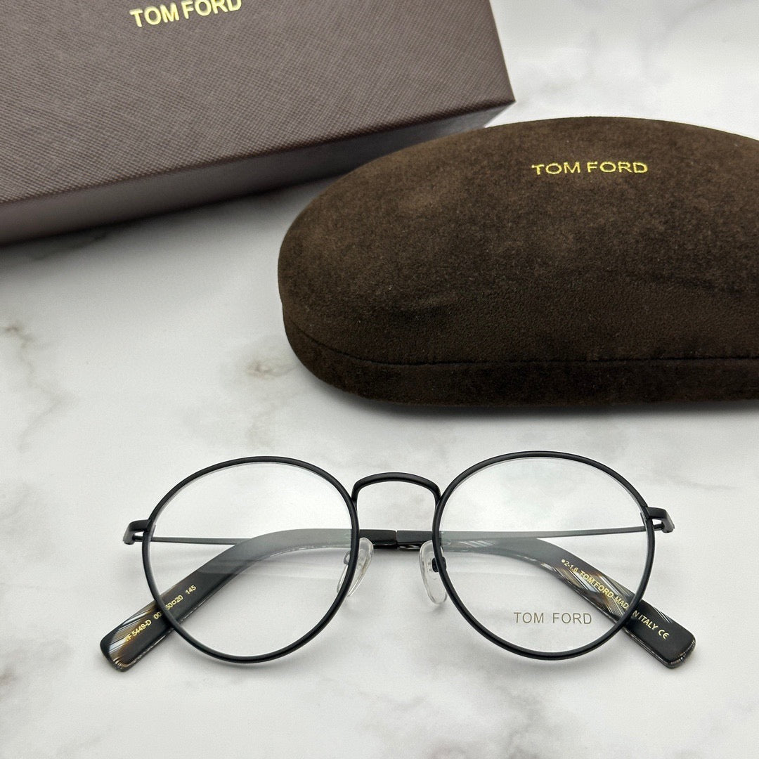 Tom Ford TF5449-D Round Optical Eyeglasses (Unisex)