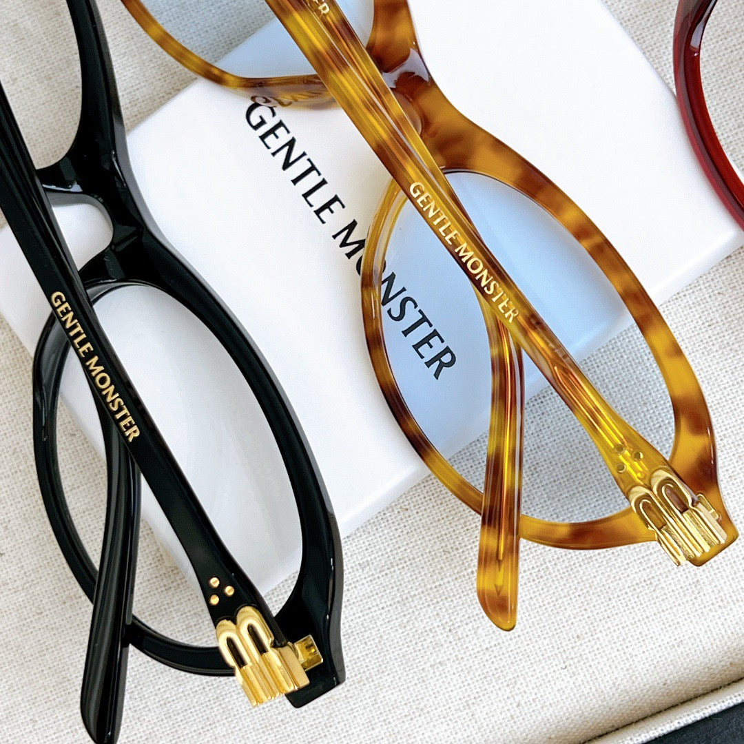 Inspired Gentle Monster Be Slo – Retro Oval Optical Eyeglasses (1:1 Mirror Quality)