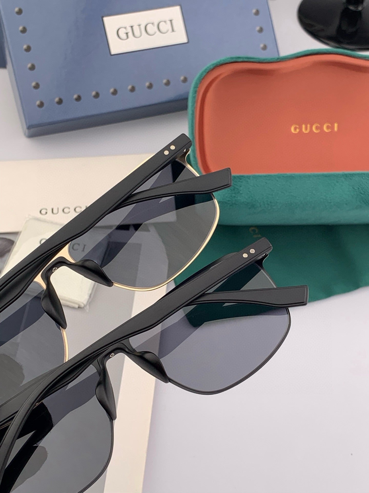 Gucci G4807 Aviator Polarized Sunglasses for Men (Inspired, 1:1 Mirror Quality)