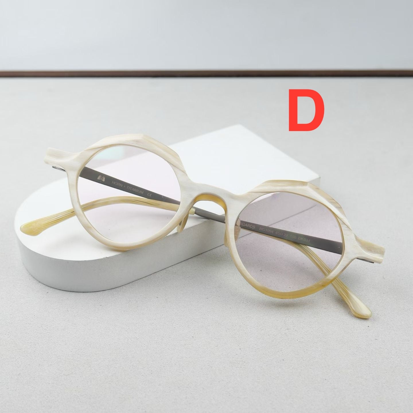 Inspired Rigards RG1094 – Octagonal Round Titanium Eyeglasses (1:1 Mirror Quality)
