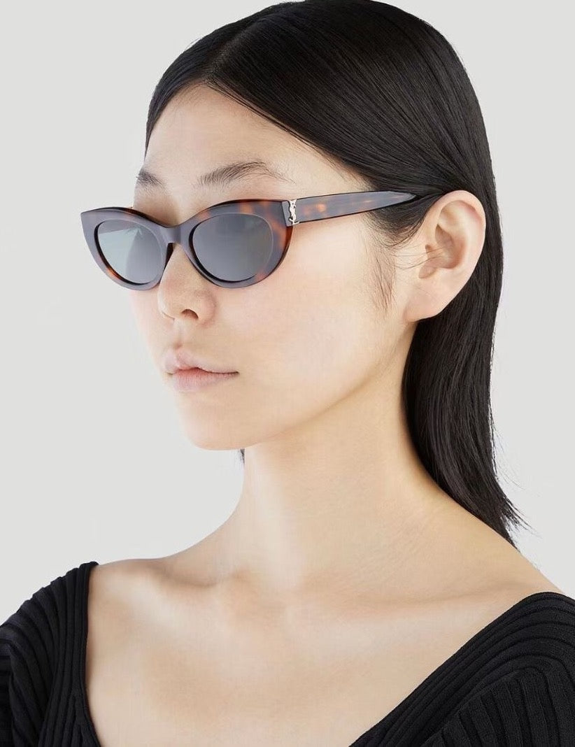 SLM115- Inspired by Saint Laurent Cat-Eye Sunglasses