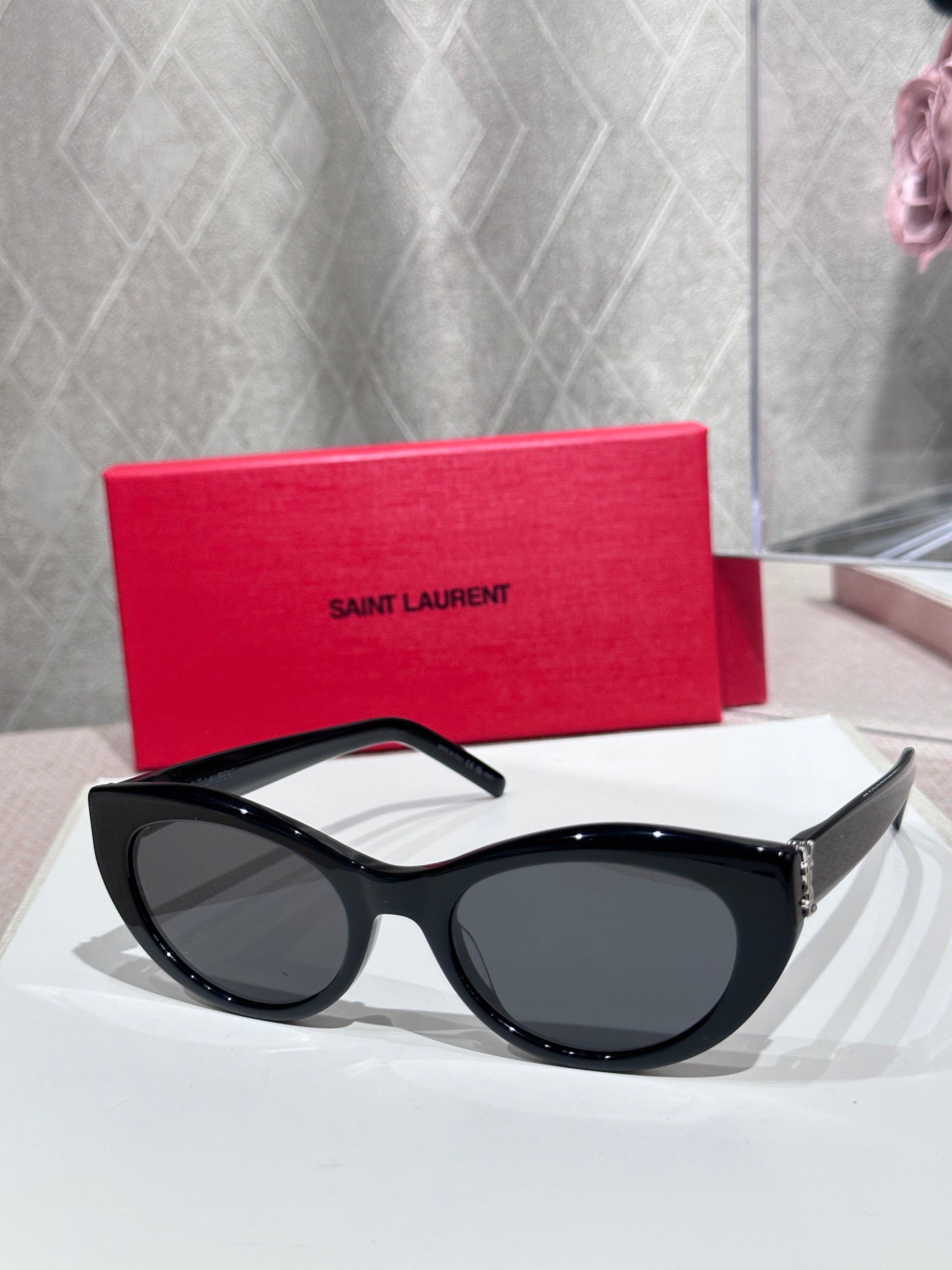 SLM115- Inspired by Saint Laurent Cat-Eye Sunglasses