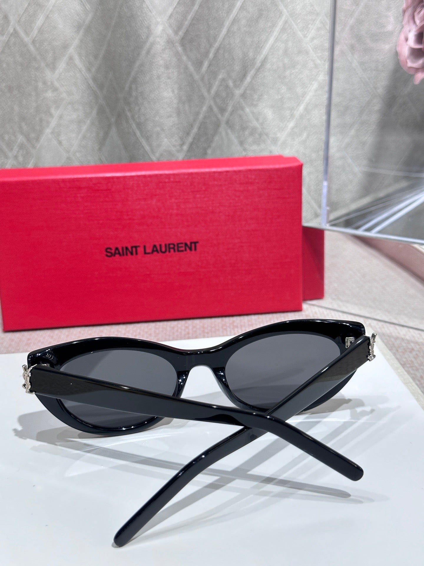 SLM115- Inspired by Saint Laurent Cat-Eye Sunglasses