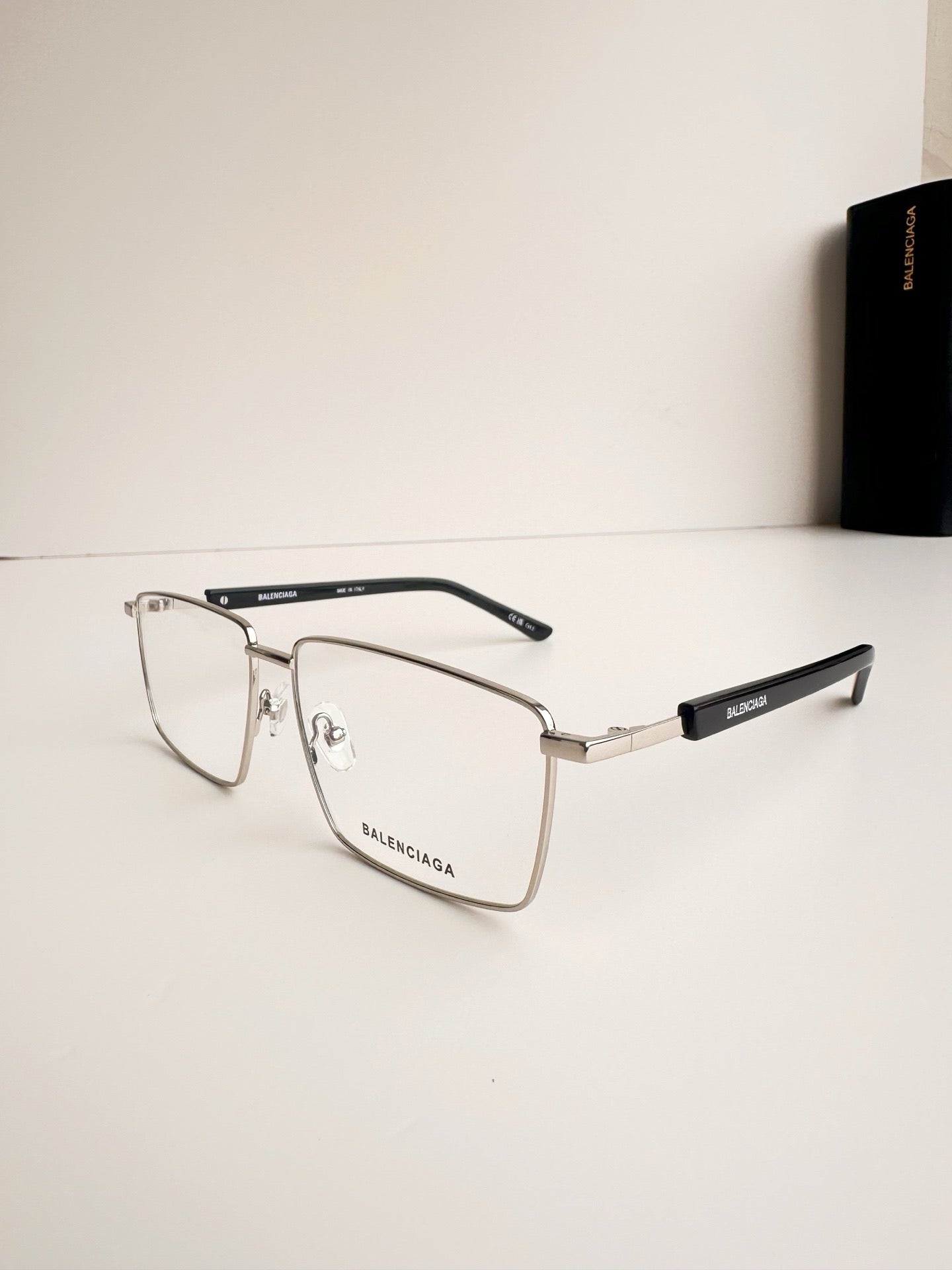 BB0247S 002 Glasses - Balenciaga inspired Gold Frame (1:1 Mirror Quality)