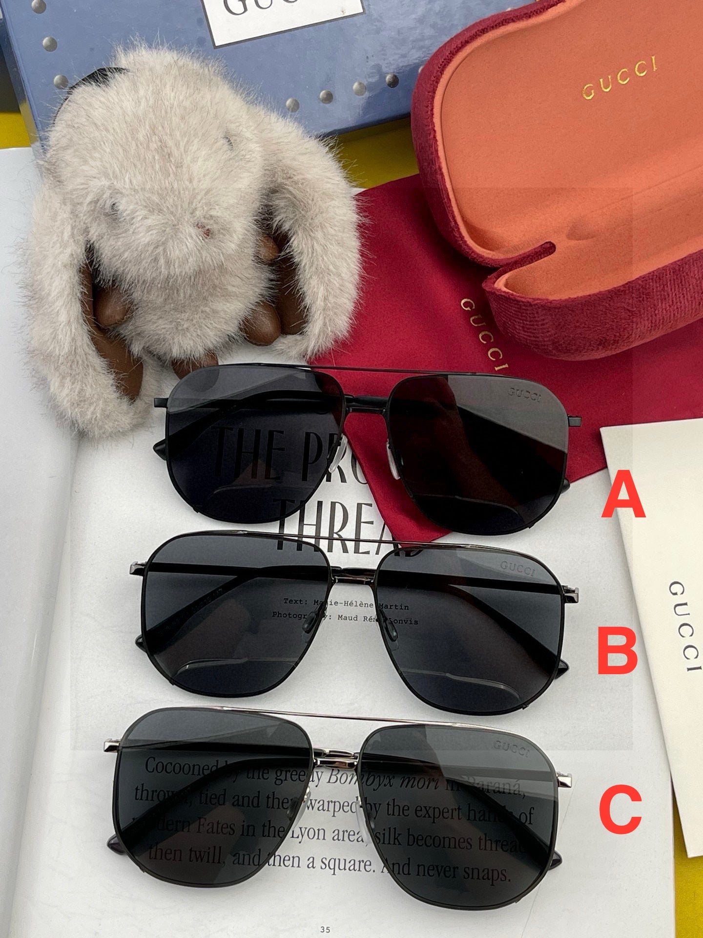 Gucci G31809 Aviator Polarized Sunglasses Inspired( 1:1 Mirror Quality)