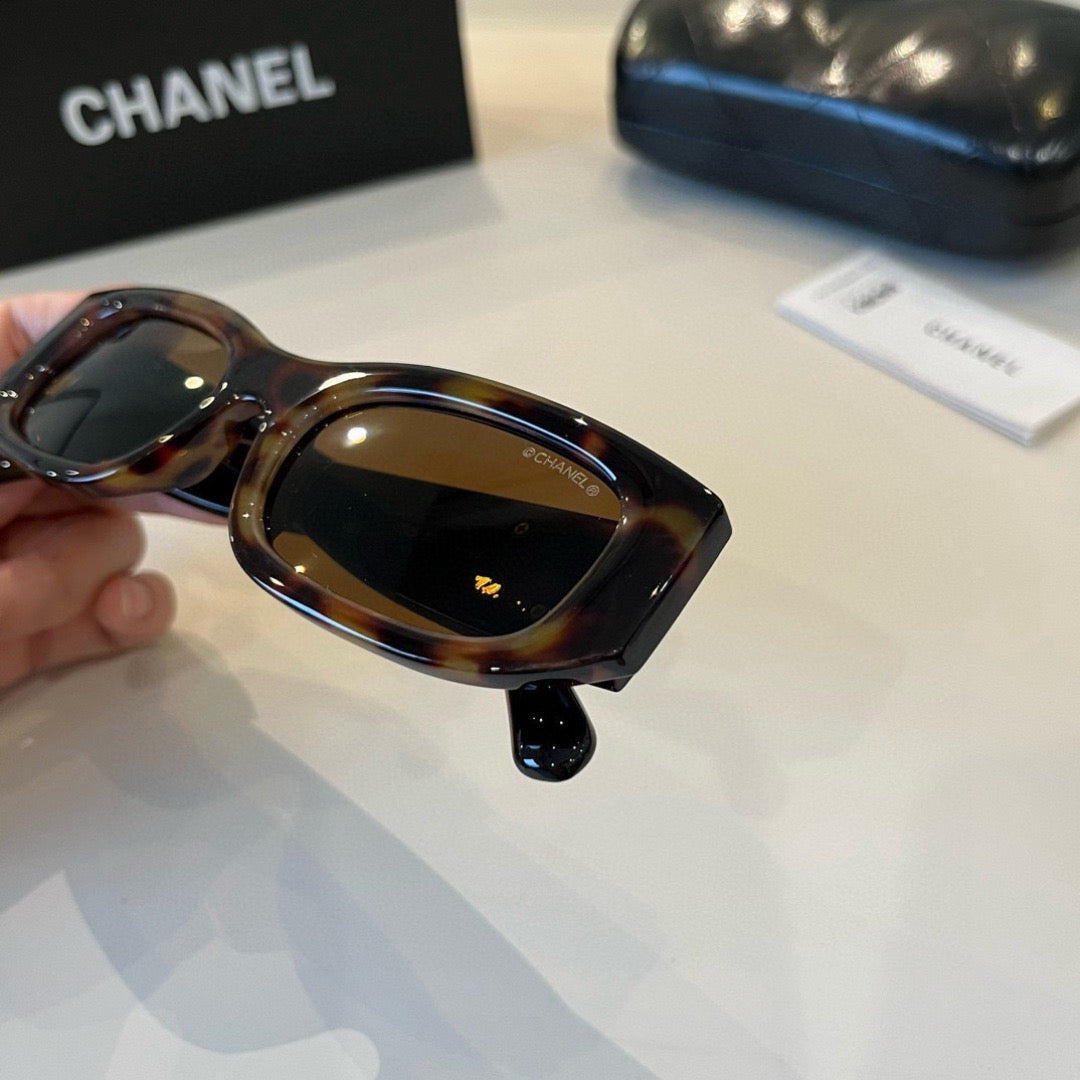 Inspired Chanel 5525 – Rectangular Acetate Sunglasses (1:1 Mirror Quality)