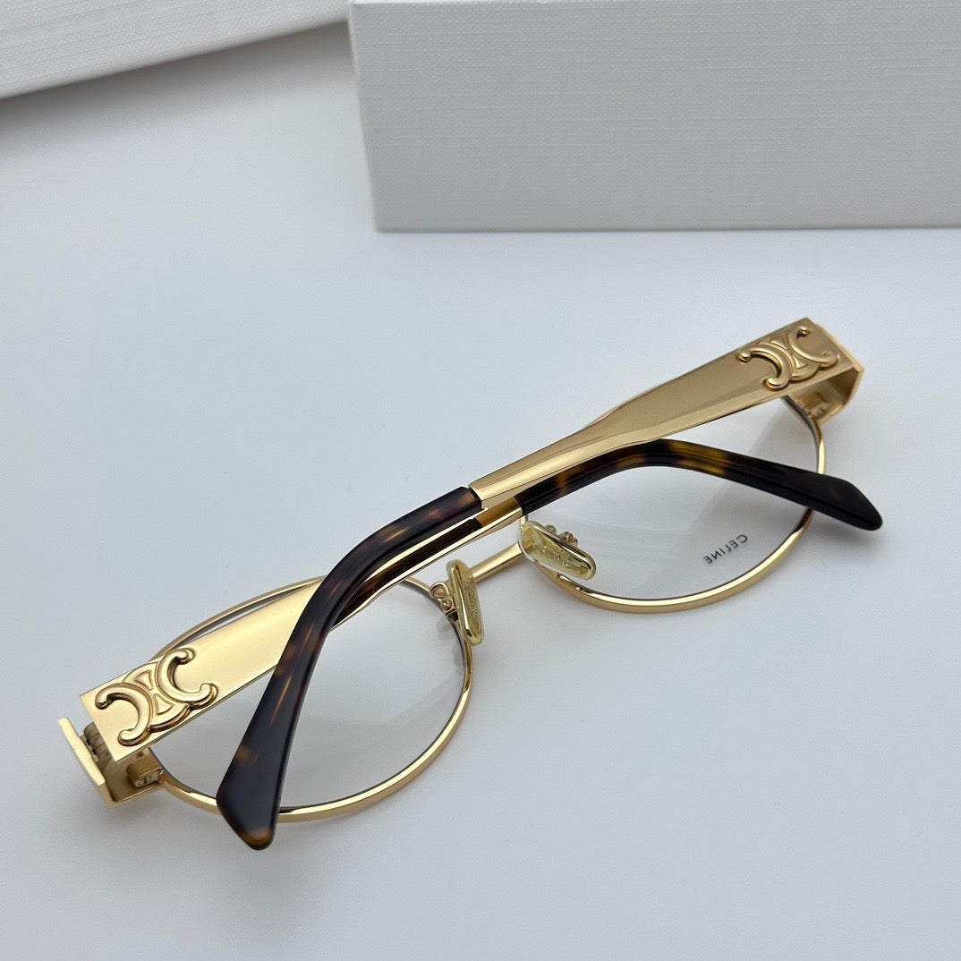 Inspired CELINE CL50140U Metal Eyeglasses – LISA Same Style (1:1 Mirror Quality)