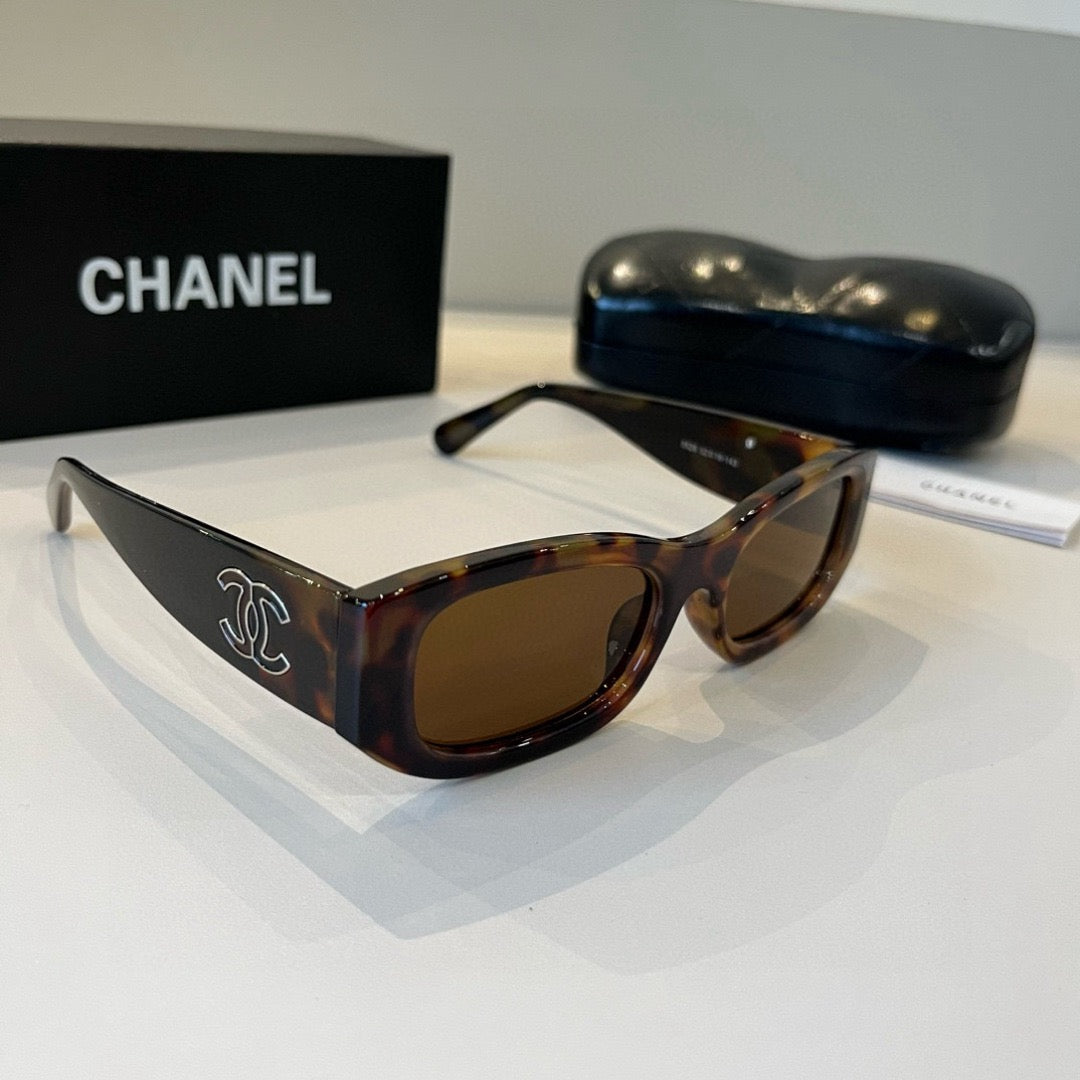 Inspired Chanel 5525 – Rectangular Acetate Sunglasses (1:1 Mirror Quality)