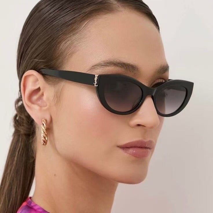 SLM115- Inspired by Saint Laurent Cat-Eye Sunglasses