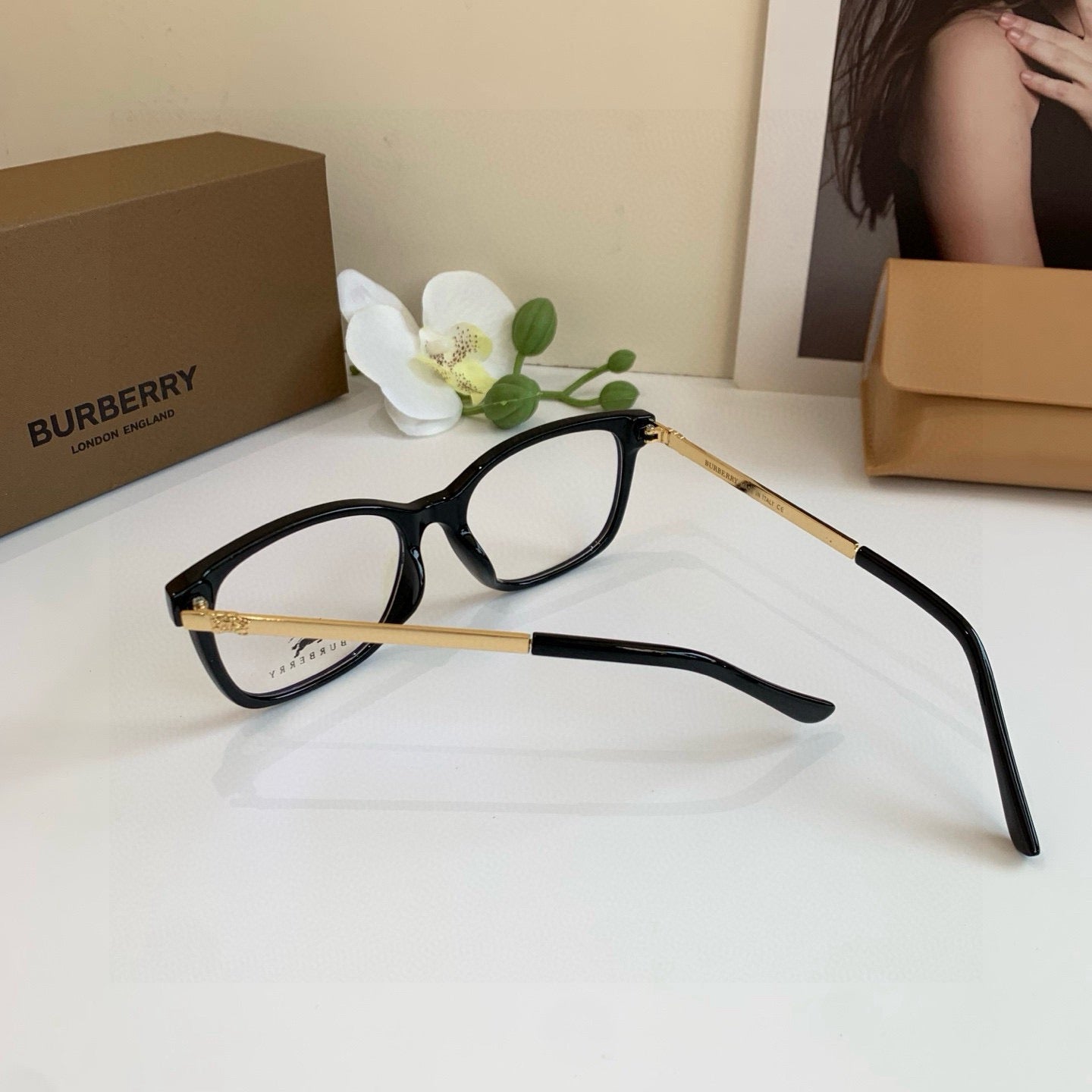 Inspired Burberry 6050 – Square Optical Eyeglasses (1:1 Mirror Quality)